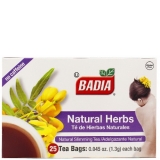 Badia Natural Herbs Tea. 25 Bags